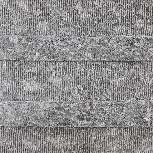 SKL Home Efrie 100% Turkish Cotton Bath Towel, 28" x 54", Gray...