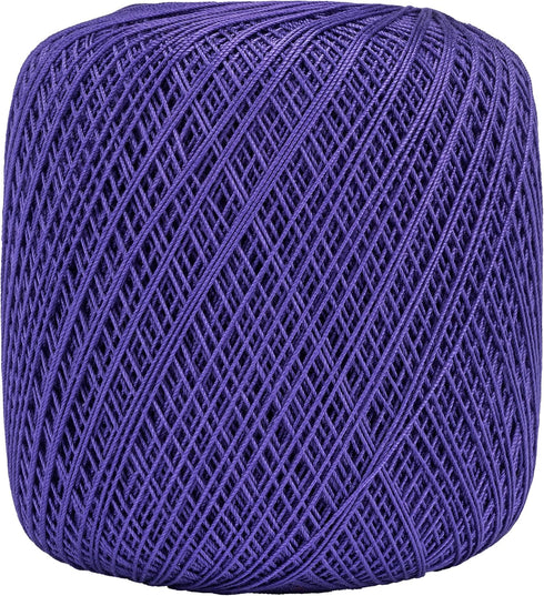 Coats Crochet Aunt Lydia's Crochet, Cotton Classic Size 10, Violet...