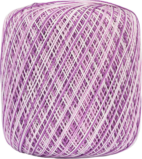 Coats Crochet Red Heart Classic Crochet Thread, 1 Pack, Shades of Purple, 1050 Foot...