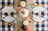 DII Jute Burlap Collection Kitchen Tabletop, Table Runner, 14x108, Middle Stripe Gray...