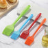 4PCS Silicone Basting Pastry Brush, MONGSEW Heat Resistant Food Brush Spread Oil Butter Sauce for BBQ Grill Baking Kitchen Cooking, BPA Free, Dish...