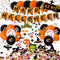 62PCS Halloween Party Decorations Set - Hallowmas Photo Booth Props Banner Balloons Pom Poms Hanging Swirls Spider Pumpkin Ornaments Supplies...