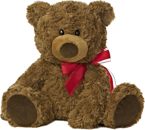 Aurora® Snuggly Coco Bear™ Stuffed Animal - Comforting Companion - Imaginative Play - Brown 13 Inches...