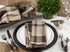 100% Cotton Plaid Design Table Napkins (Set of 4)...