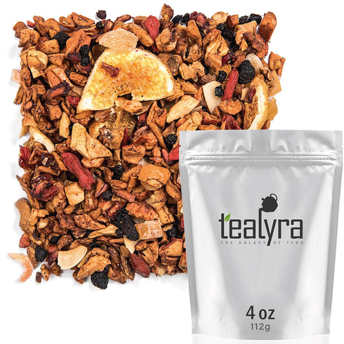 Tealyra - Superfruit Mango - Goji Berries - Pineapple - Pomegranate - Fruity Herbal Loose Leaf Tea - Hot or Iced - Vitamin and Antioxidant Rich - ...
