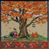 Fall Oak Beaded Counted Cross Stitch Kit Mill Hill 2017 Mighty Oak Quartet Series MH171714...