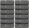 Luxury Hotel & Spa Quality, 100% Turkish Cotton 700 GSM Cloth, for Body wash, Makeup Remover & Facial Cleaning, Baby, face, loofah, Dobby Border S...