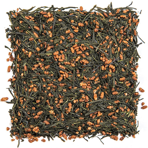 Tealyra - Gen Mai Cha Supreme - Japanese Loose Leaf Tea - Genmaicha Green Tea with Brown Roasted Rice - Caffeine Level Low - 200g (7-ounce)...