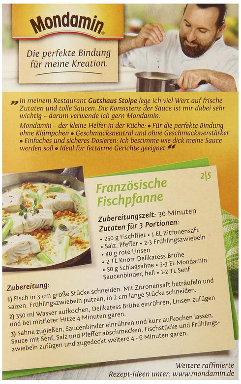 Mondamin Sossenbinder (Sauce Thickener), 8.8 Ounce Boxes...