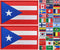 JBCD 2 Pack Puerto Rico Flag Patch Puerto Rican Flags Tactical Patch Pride Flag Patch for Clothes Hat Patch Team Military Patch...