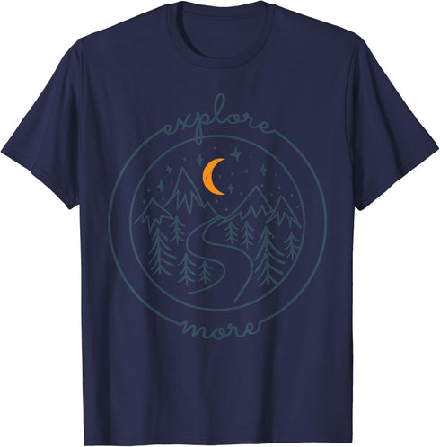 Explore More Adventure Camping Camper Hiking Outdoor Gift T-Shirt...