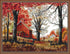 Maydear Cross Stitch Kits for Adults Stamped Full Range of Embroidery Starter Kits for Beginners DIY 14CT 2 Strands 18.1×13.8(inch) (Deep Autumn)....