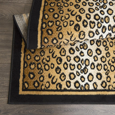 Home Dynamix Zone Daliah Area Rug 21"x35", Graphic/Print Ebony...