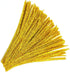 200 PCS Glitter Tinsel Creative Arts Stems Pipe Cleaners-12 Inch (Gold)...