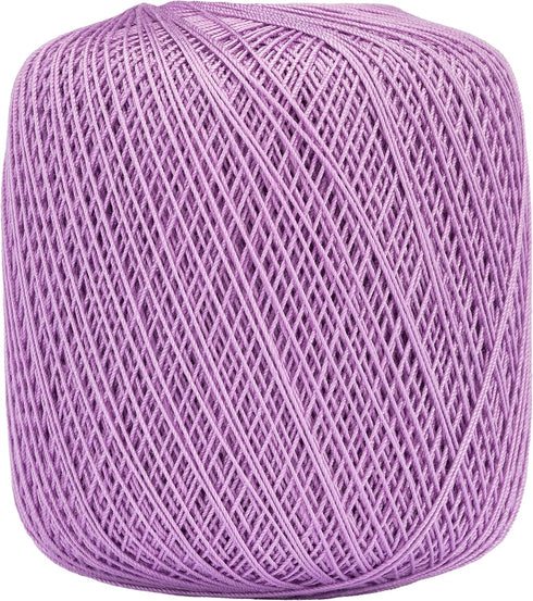Coats Crochet Aunt Lydia's Crochet, Cotton Classic Size 10, Wood Violet (154-495)...