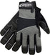 West County 013C/L Men's Gloves –Large, Charcoal, Work Gloves with Four-Way Spandex Backing, Adjustable Cuff...