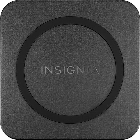 Insignia 10 W Qi Certified Wireless Charging Pad for Android/iPhone - Black - Model: NS-MWPC10K......