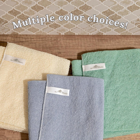myHomeBody Exfoliating Washcloths for Showering, Loofah Exfoliating Body Scrubber, Asian Exfoliating Washcloth, Loofah Back Scrubber for Shower, S...