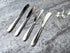 4 Pieces Set Butter knife, Pate Knife Cheese Spreader, Thick and Smooth Handle Food Safety Material Stainless Steel 18/10 SUS 304# for Home Restau...