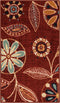 Maples Rugs Reggie Floral Kitchen Rug - Made in USA - Washable, Non Slip Indoor Carpet for Entryway, Foyer, Kitchen, and Bathroom, 1'8 x 2'10, Mer...
