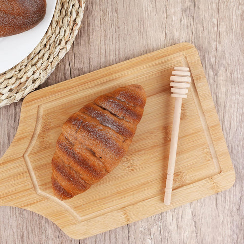 Wooden Honey Mixing Stirrer Honey Dipper Sticks Honey Spoon...