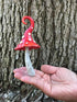 GlitZGlam Enchanted Miniature Mushroom for a Fairy Garden and Gnomes. Gnome- Fairy Garden Accessory (Rainbow)...