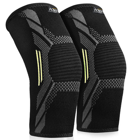 Elbow Brace Compression Sleeve for Men & Women (1 pair), Arm Support Sleeves Forearm Pain Relief Pads Braces for Tendonitis, Tennis & Golfers Elbo...