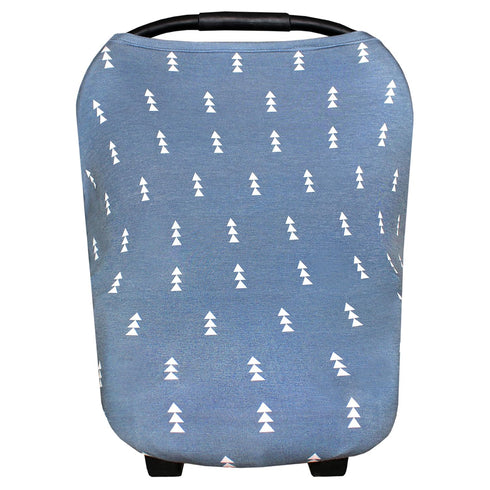 North Copper Pearl Multi-Use Cover: Car Seat, Nursing, Stroller - Stretchy Fabric, All-Season, Stylish Designs, Easy Access for Moms...