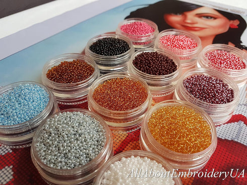 Happy Housewife Bead Embroidery kit, Girl Beading Needlepoint kit, Woman People Embroidery, mom DIY Gift idea, Kitchen Wall Decor, Tapestry......