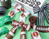 Football Wired Edge Ribbon - 4 Rolls 24 Yards Brown Green Football Burlap Ribbon for Football Game, Rugby Pastel Wired Ribbon for Bow Wreaths, Foo...