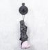 Industrial Style Robe Towel Hook Wall Mounted Metal Iron Pipe Coat Hanger Hat Holder Bag Rack for Bathroom Bedroom Kitchen, Rust Free, Black...