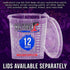 12 Ounce (350ml) Graduated Plastic Mixing Cups (Box of 20) - Use for Paint, Resin, Epoxy, Art, Kitchen, Cooking, Baking - Measurements in OZ. and ...