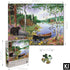 550 Piece Puzzle for Adults Black Bear and Cabin by J. Charles 24X18 Country Life Jigsaw from KI Puzzles (02632-SB)...