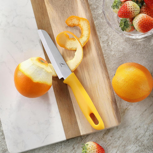 Paring Knife, 4PCS Paring Knife Set with Knife Sheaths, 3.7 inch Stainless Steel Pairing Knife, Ultra Sharp Small Kitchen Vegetable Fruit Knives, ...