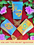 Yes or No? When and How? 2 decks of Oracle Cards, 100 Oracle Cards for Tarot Reading, Fortune Telling Cards, Inspirational Messages, Icebreaker Ca...