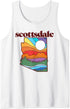 Scottsdale Arizona Vintage Nature Design Outdoor Graphic Tank Top...