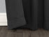 Sun Zero Easton Energy Saving Blackout Rod Pocket Curtain Panel, 40" x 63", Black...