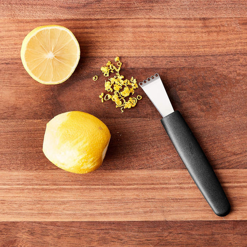 Mercer Culinary Citrus Zester - retail packaging,Black...