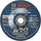 BOSCH GW27LM300 2-Pack 3 In. x 1/8 In. Metal Grinding Wheel 30 Grit Compatible with 3/8 In. Arbor Type 27 for Applications in Grinding...