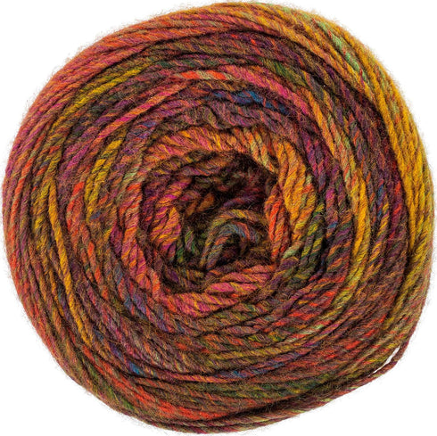 Red Heart Roll with It Melange Yarn, 1 Pack, Curtain Call...