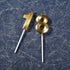 18th Birthday Candles,Gold Number 18 Cake Topper for Birthday Decorations Party Decoration...