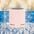 Altec Lansing HydraMicro - Waterproof Bluetooth Speaker, Lightweight & Portable Speaker for Travel & Outdoor Use, Petal Pink...