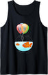 Cute Goldfish Bowl And Balloons Pet Goldfish Tank Top...