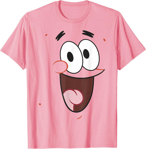 SpongeBob SquarePants Halloween Patrick Big Face Costume Tee T-Shirt...