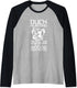 Funny Duck Hunting Woody Decoy Gift Top Raglan Baseball Tee...
