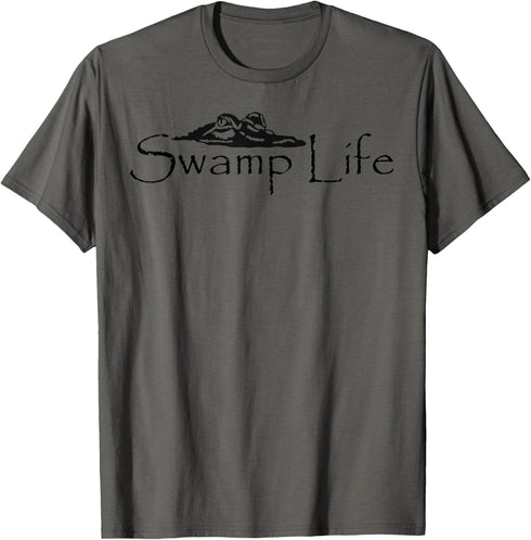 Swamp Life - Outdoors and Wildlife T-Shirt...