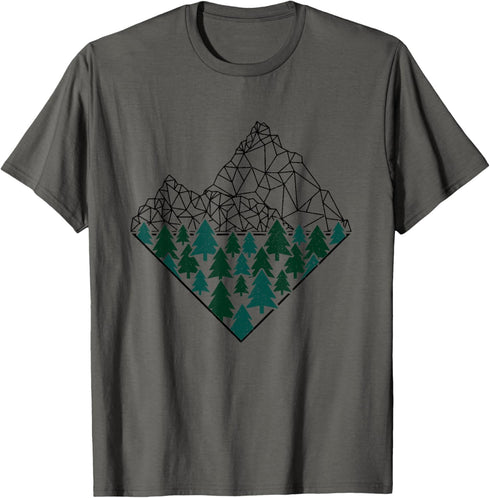 Mountains Trekking Nature Hiking Camping Outdoor Hiker Gift T-Shirt...
