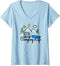Summer Rving Trip Weekend Camper V-Neck T-Shirt...