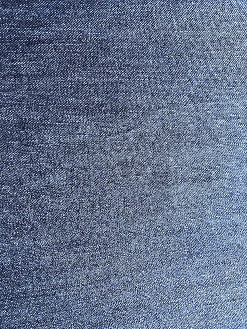 Dark Blue Denim Stretch Jean Patches Super Strong Iron On- by Holey Patches (Assorted Sizes) (2-5" x 5")...