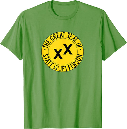 Great Seal of the State of Jefferson Flag T-Shirt...